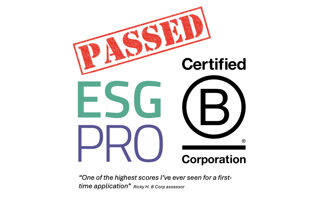 ESG Pro Achieves B Corp Certification